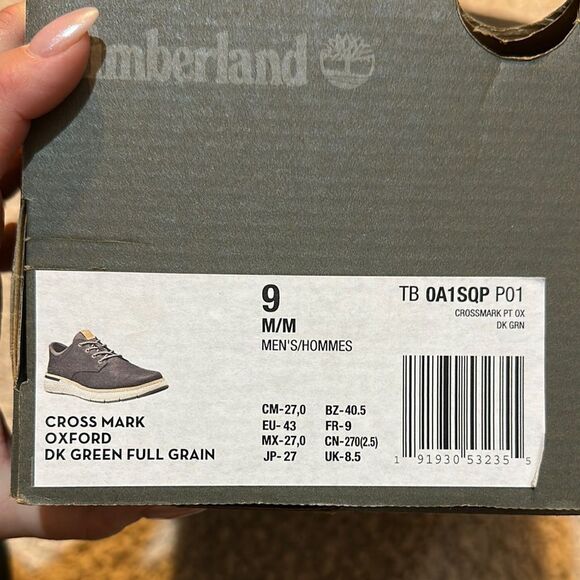 Timberland Gray Oxfords with Lace-Up Design main image 7